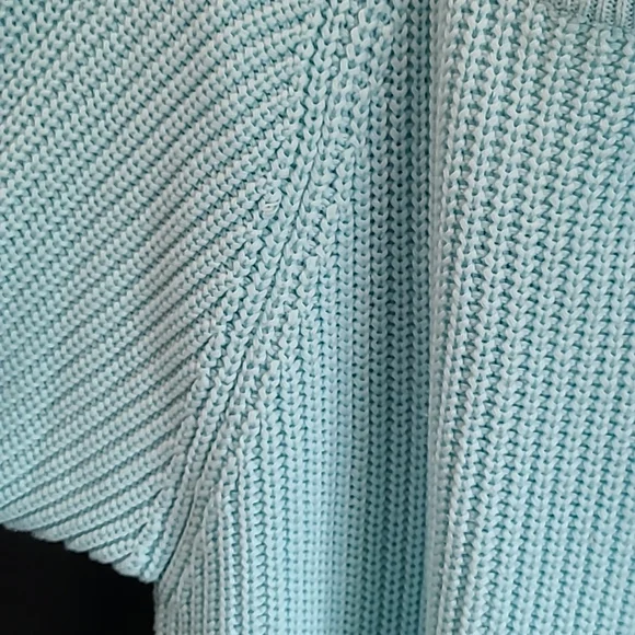 Vintage Teal Sweater - Picture 3 of 5